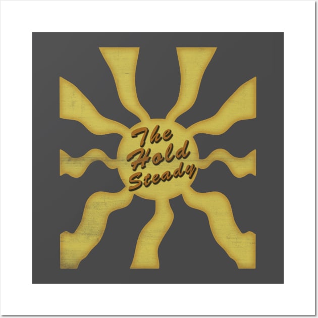 vintage hold steady Wall Art by GleenLotus Ink